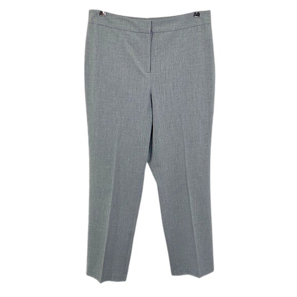 Talbots Gray Dress Pants Size 14 Stretch High Rise - Picture 1 of 11